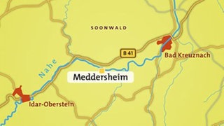 Karte Meddersheim