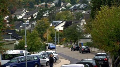 Altwieder Straße in Melsbach