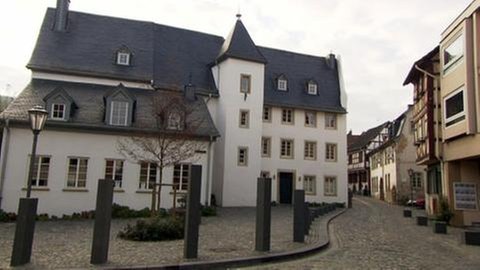 Blick auf der Boos von Waldeck#sche Hof in der Obergasse