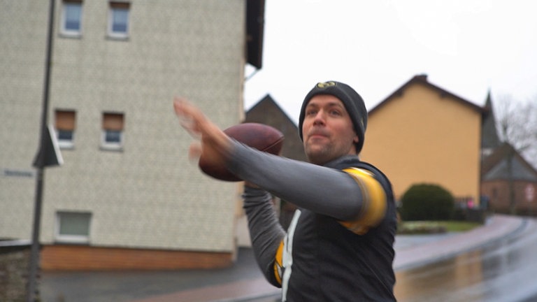 Hierzuland Gees Footballspieler