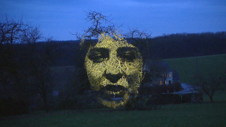 Hierzuland Freilingen, verfremdetes Bild
