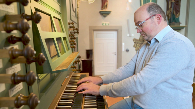 Organist Andreas Keber