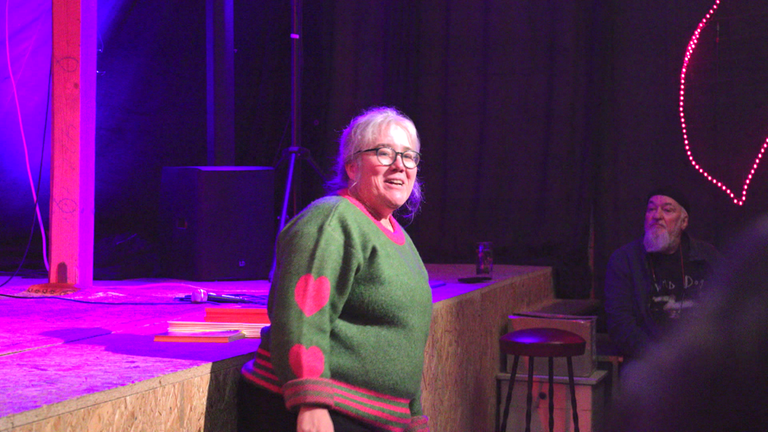 Christina Yilmaz in der Kulturscheune