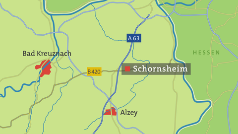 Schornsheim Karte
