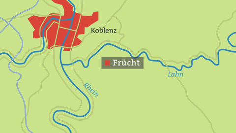 Frücht Karte