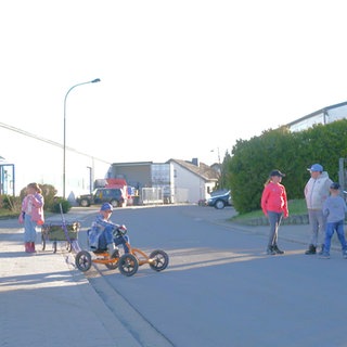 Die Escher Straße in Kirchwald.