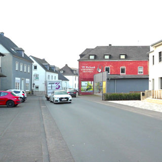 Die Hauptstraße von Mettendorf