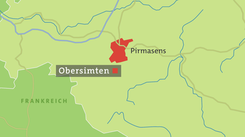 Karte von Obersimten