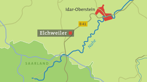 Die Karte von Elchweiler
