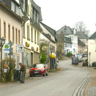 Die Kurfürstenstraße in Manderscheid