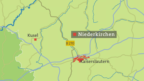 Karte von Niederkirchen