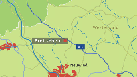 Karte von Breitscheid