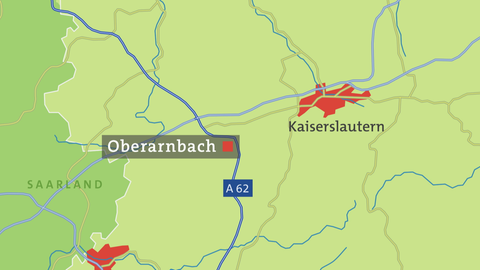 Karte von Oberarnbach