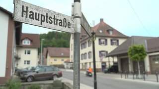 Die Hauptstraße in Krickenbach