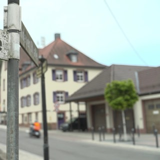 Die Hauptstraße in Krickenbach