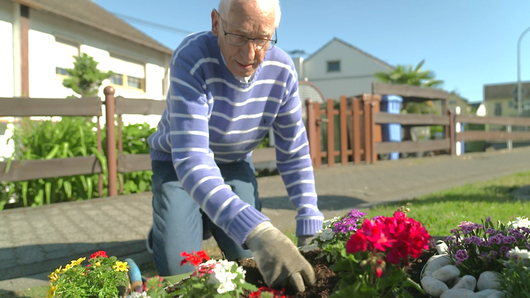 Ehrenamtlicher im Verschönerungsverein