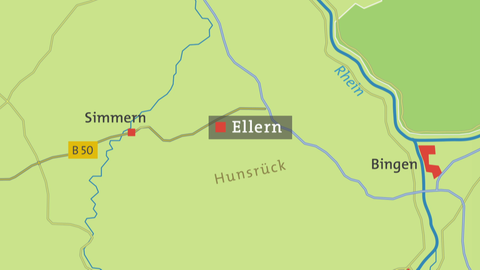 Karte von Ellern