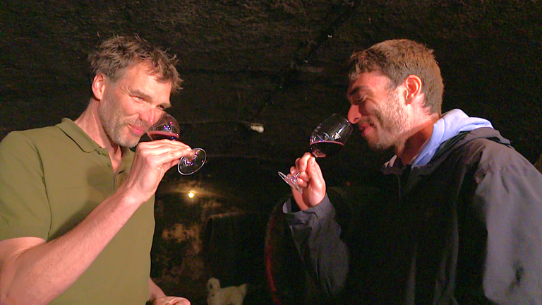 Axel Schmitt und sein Sohn Lou Philipp Schmitt-Pagé