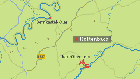 Karte von Hottenbach