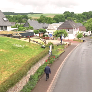 Die Hauptstraße in Hottenbach