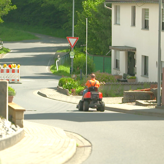 Die Hauptstraße in Oberhaid