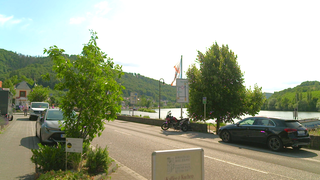 Das Moselufer in Brodenbach