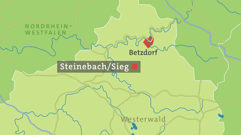 Karte von Steinebach