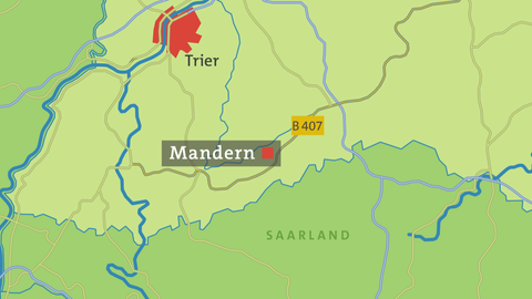 Karte von Mandern