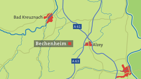 Karte von Bechenheim