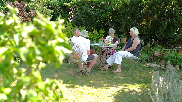 Café in Bechenheimer Gärten