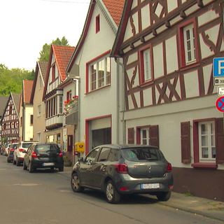 Die Hauptstraße in Leubsdorf