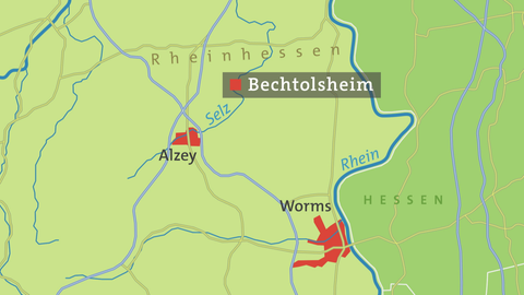 Karte von Bechtolsheim