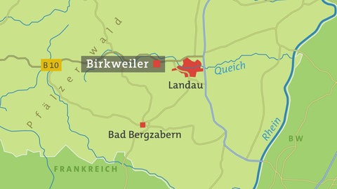 Birkweiler Karte
