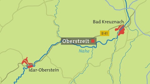 Karte Oberstreit