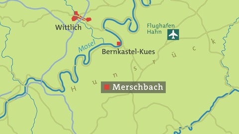 Merschbach Karte