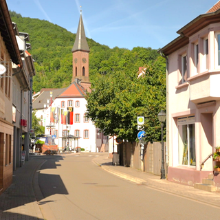 Die Hauptstraße in Wolfstein