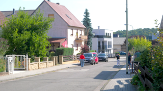 Die Marktstraße in Mackenbach