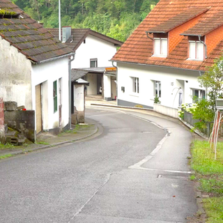 Die Fladensteinstraße in Bundenthal