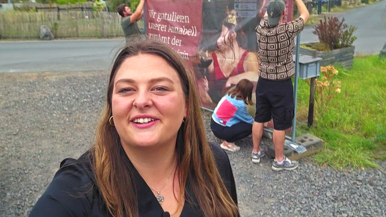 Ahrweinkönigin Annabell Stodden