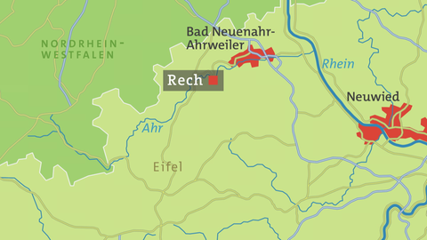 Karte von Rech