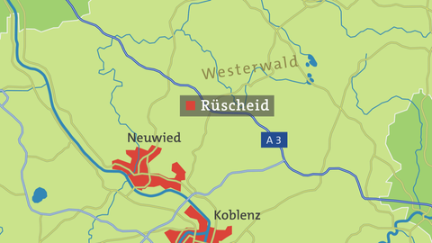 Karte von Rüscheid