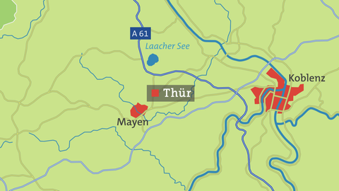 Karte von Thür