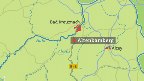 Karte von Altenbamberg