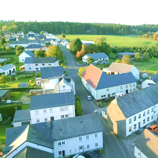 Die Industriestraße in Arzfeld