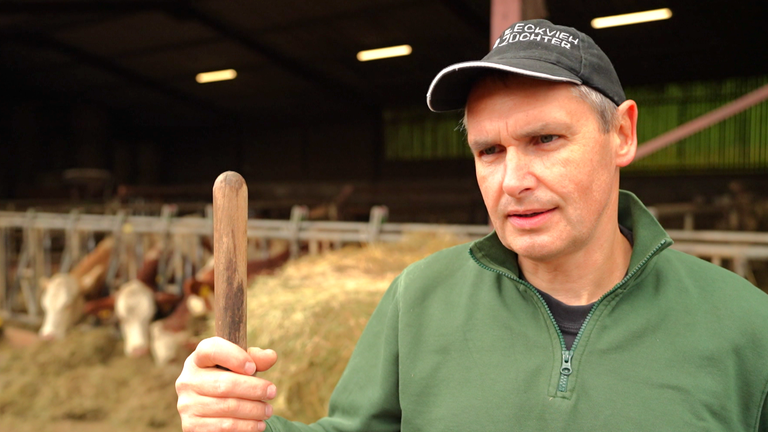 Landwirt Jürgen Hein