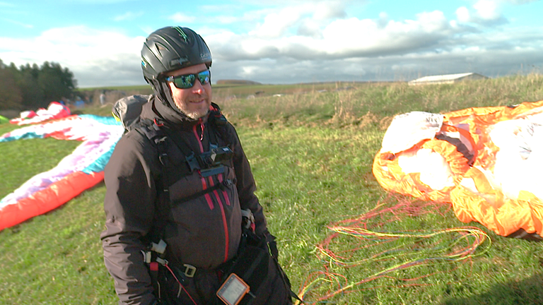Gleitschirmflieger Torsten Hänsel