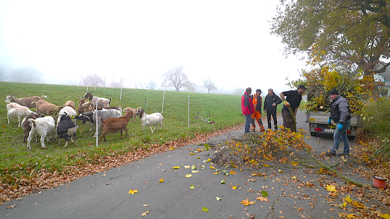 Mitglieder der Dorfvereins