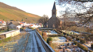 Die Kirchstraße in Kirschroth