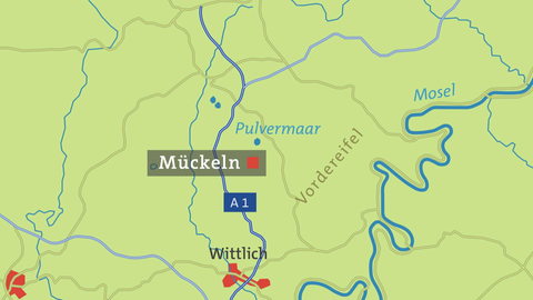 Karte von Mückeln