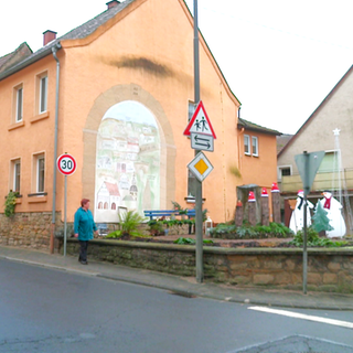 Die Hauptstraße in Odenbach